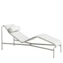 Palissade Chaise Longue, Sky grey, With cushion, With neck pillow