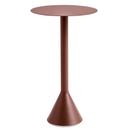 Palissade Cone Table, Ø 60 x H 105, Iron red