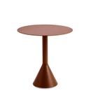 Palissade Cone Table, Ø 70 x H 74 , Iron red