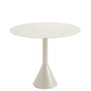 Palissade Cone Table, Ø 90 x H 74, Cream white