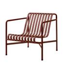 Palissade Lounge Chair Low, Iron red