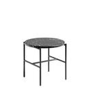 Rebar Table, H 40,5 x Ø 45 cm, Table top marble