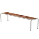 Avanti Bench, 48 x 199,5 cm, Muted White, Thermo Ash