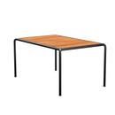 Avanti Table, 98 x 153 cm, Black, Thermo Ash