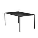 Avanti Table, 98 x 153 cm, Black, Aluminium