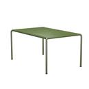 Avanti Table, 98 x 153 cm, Olive green, Aluminium