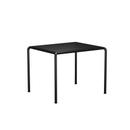 Avanti Table, 98 x 83 cm, Black, Aluminium