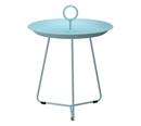 Eyelet Side Table, H 45,5 x Ø 45 cm, Ice blue