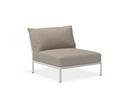 Level 2 Lounge Chair, Muted White, Ash