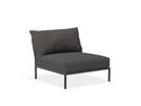 Level 2 Lounge Chair, Dark grey, Dark grey basic