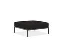 Level 2 Ottoman, Dark grey, Char