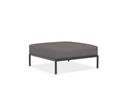 Level 2 Ottoman, Dark grey, Slate