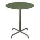 Pico Table, Olive green, Round (Ø 64 cm), 4 star