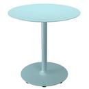 Pico Table, Ice blue, Round (Ø 74 cm), Round