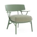 A.I. Lounge Chair Outdoor, Green / green