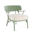 A.I. Lounge Chair, Panamino Basic, Green / white