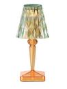 Battery Portable Lamp, Pastel orange / mint green