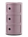 Componibili Round - 3 Compartments, Mauve