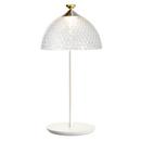 Pumo Table Lamp, Transparent/white