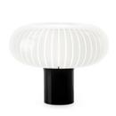 Teresa Table Lamp, White / black