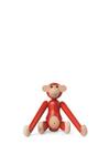 Monkey, Mini (H 9,5 cm), Beech/Red