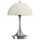 Panthella 160 Portable V3, Chrome opal beige