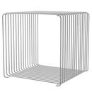 Panton Wire Cube, 35 cm, Chrome-plated