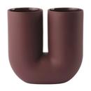 Kink Vase, Deep red