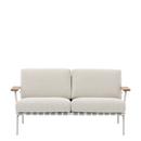 Settle Outdoor 2-Seater Sofa, Grey, Laze 1