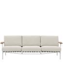 Settle Outdoor 3-Seater Sofa, Grey, Laze 1