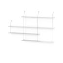 Liesl Wall Shelf, Version 3, Aluminium untreated