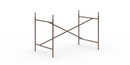 Eiermann 1 Table Frame , Bronze, Centred, 110 x 66 cm, With extension (height 72-85 cm)