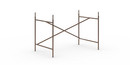 Eiermann 1 Table Frame , Bronze, Offset, 110 x 66 cm, With extension (height 72-85 cm)