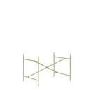 Eiermann 1 Table Frame , Olive green, Centred, 110 x 78 cm, With extension (height 72-85 cm)