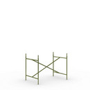 Eiermann 2 Table Frame , Olive green, Vertical,  centred, 100 x 66 cm, With extension (height 72-85 cm)