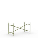 Eiermann 2 Table Frame , Olive green, Vertical,  centred, 135 x 66 cm, With extension (height 72-85 cm)