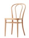 218 / 218 M Chair, Natural stained beech, Cane-work (with supporting mesh underneath seat)