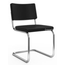 S 32 PV / S 64 PV Pure Materials Cantilever Chair, Nappa Leather black, Without armrests