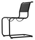 S 33 N All Seasons Cantilever Chair, Black, Black, Without Cushion