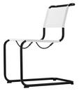 S 33 N All Seasons Cantilever Chair, Black, White, Without Cushion