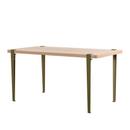 Balthazar dining table, Oak finish, TipToe x HEJU - Heather green