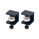 Tiptoe Clamp for Wall shelves (Set of 2), Mineral blue