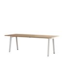 New Modern Dining Table rectangular, Metal/wood