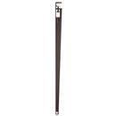 Tiptoe Table Leg, 110 cm, Dark varnished steel