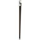 Tiptoe Table Leg, 110 cm, Graphite black