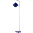 Flowerpot VP12 Floor Lamp, Cobalt blue