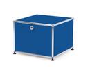 USM Haller Printer Container, 50 cm, Gentian blue RAL 5010, With feet