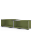 USM Haller Lowboard L open, Olive green RAL 6003