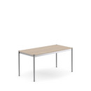 USM Haller Table, 150 x 75 cm, Wood, White oiled oak