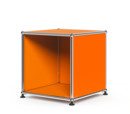 USM Haller Waiting Room Table, H 39,5 x W 39,5 x D 39,5 cm, Pure orange RAL 2004